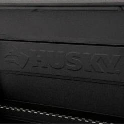 Husky 26 In. W X 16 In. D Standard Duty 5-Drawer Top Tool Chest In Textured Black -Husky Shop rust resistant textured black powder coat paint finish husky top tool chests h26ch5tb c3 1000