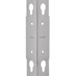 Husky 4-Tier Heavy Duty Steel Garage Storage Shelving Unit In Silver (36 In. W X 72 In. H X 18 In. D) -Husky Shop silver husky freestanding shelving units mr361872w4 1f 1000