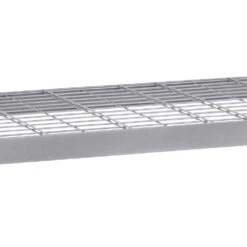 Husky 4-Tier Heavy Duty Steel Garage Storage Shelving Unit In Silver (36 In. W X 72 In. H X 18 In. D) -Husky Shop silver husky freestanding shelving units mr361872w4 4f 1000