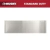 Husky 52 In. W To 72 In. W Stainless Steel Adjustable Pegboard -Husky Shop stainless steel husky pegboards hoaa52jx1 64 1000