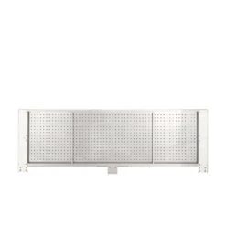 Husky 52 In. W To 72 In. W Stainless Steel Adjustable Pegboard -Husky Shop stainless steel husky pegboards hoaa52jx1 c3 1000