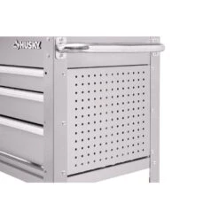 Husky 33 In. 4-Drawer Stainless Steel Mechanics Cart -Husky Shop stainless steel tool carts houc3304jx1 c3 1000