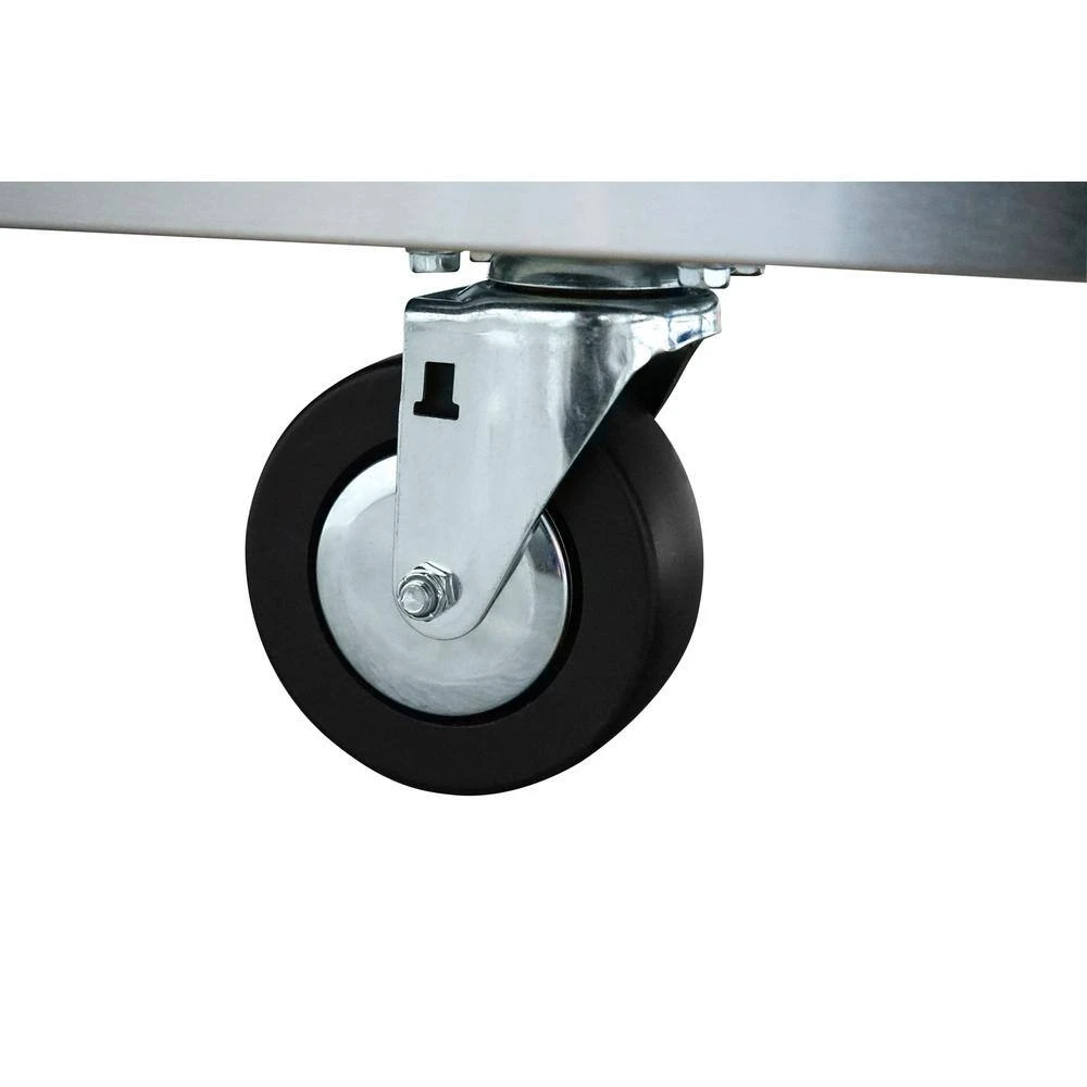 Husky 72 In. W X 24 In D Heavy Duty 18-Drawer Mobile Workbench With Mechanics Tool Set (1,025-Piece) In Stainless Steel 5 Husky 72 In. W X 24 In D Heavy Duty 18-Drawer Mobile Workbench With Mechanics Tool Set (1,025-Piece) In Stainless Steel - Image 5