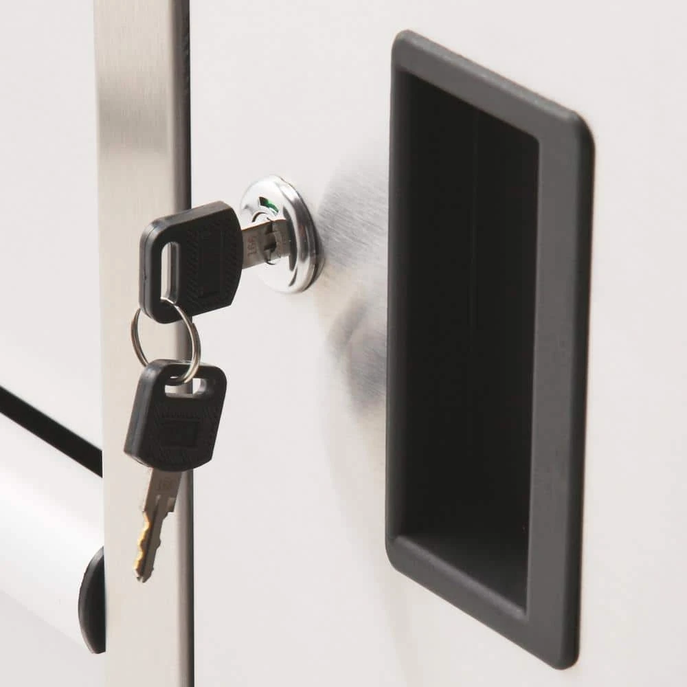 Husky 72 In. W X 18 In. D Heavy Duty 8-Drawer 1-Door Mobile Workbench Tool Chest With Solid Wood Top In Stainless Steel 10 Husky 72 In. W X 18 In. D Heavy Duty 8-Drawer 1-Door Mobile Workbench Tool Chest With Solid Wood Top In Stainless Steel - Image 10