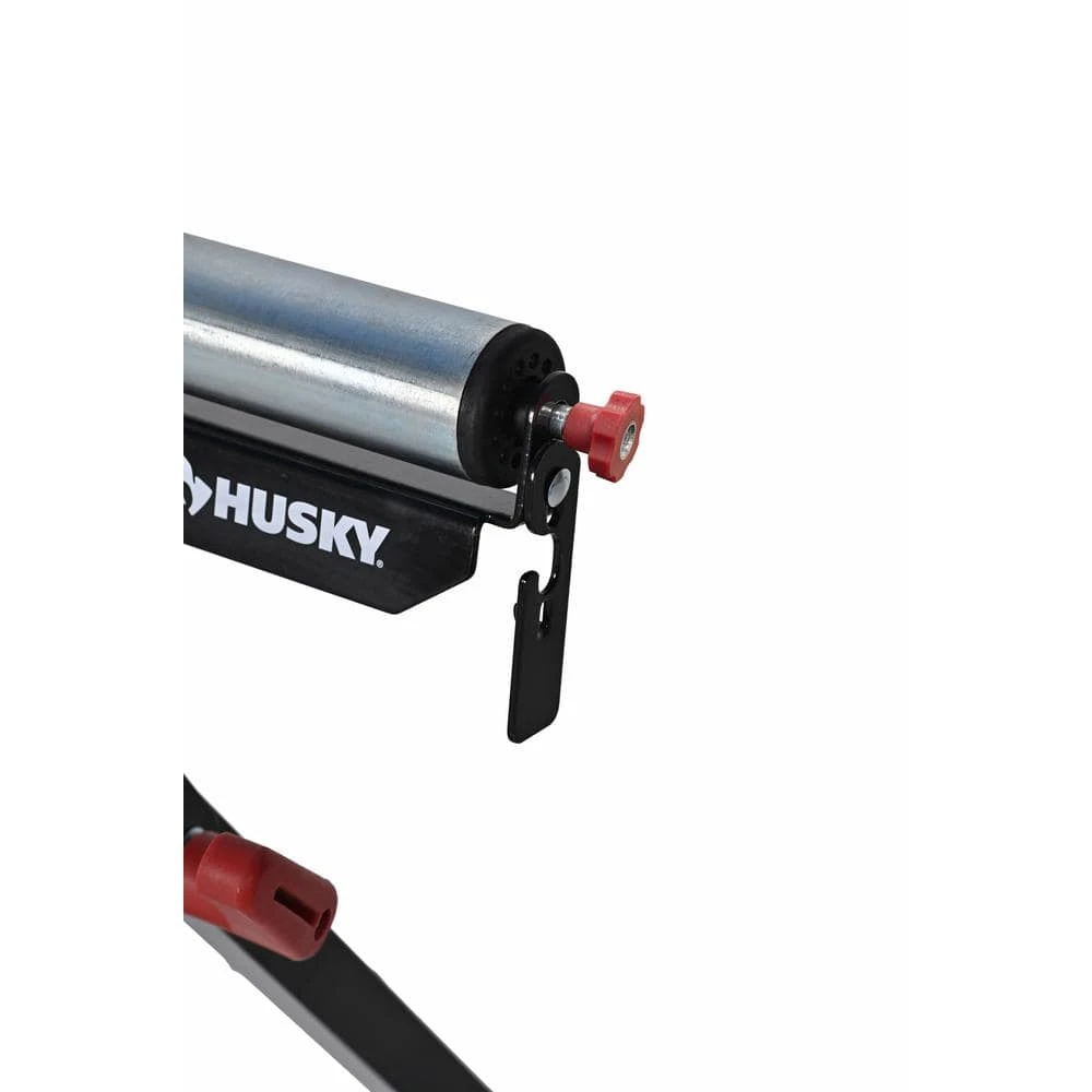 Husky 23 In. To 43 In. Stationary Steel Roller Stand With Edge Guide 7 Husky 23 In. To 43 In. Stationary Steel Roller Stand With Edge Guide - Image 7