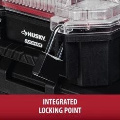 Husky Build-Out Modular Tool Storage 6-Compartment Deep Organizer 12 Husky Build-Out Modular Tool Storage 6-Compartment Deep Organizer -Husky Shop transparent and vintage red and black husky modular tool storage systems hky22846st 66 1000