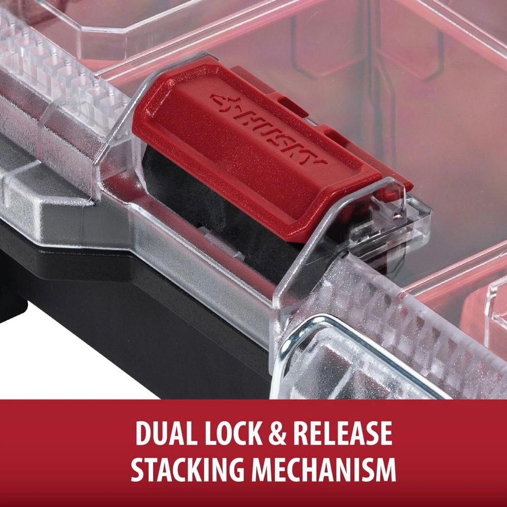 Husky Build-Out Modular Tool Storage 6-Compartment Deep Organizer 9 Husky Build-Out Modular Tool Storage 6-Compartment Deep Organizer - Image 9