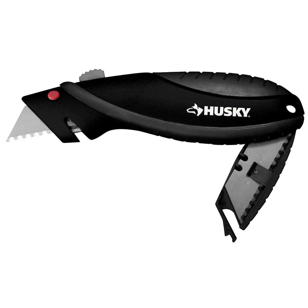 Husky Quick Change Serrated Utility Knife 2 Husky Quick Change Serrated Utility Knife - Image 2