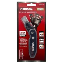 Husky Pivoting Carpet Knife 8 Husky Pivoting Carpet Knife -Husky Shop utility knives hky00048 1f 1000