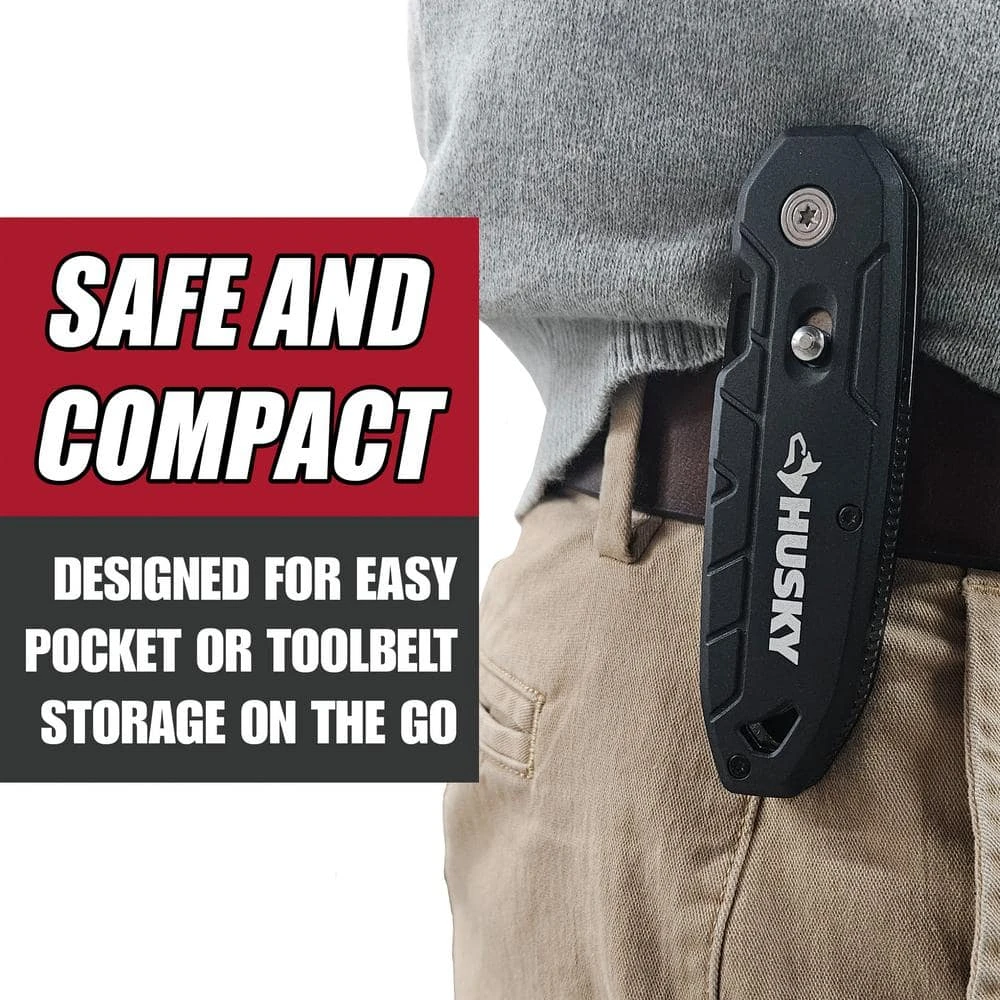 Husky Pivoting Carpet Knife 5 Husky Pivoting Carpet Knife - Image 5