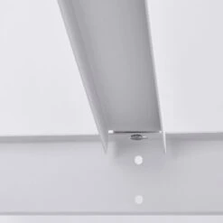 Husky 97.5 In. W X 43.75 In. H X 32 In. D Adjustable Metal Overhead Garage Storage Rack In White -Husky Shop white husky overhead garage storage acr3296w p 44 1000