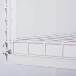 Husky 97.5 In. W X 43.75 In. H X 48 In. D Adjustable Height Metal Heavy-Duty Overhead Garage Storage Rack In White 19 Husky 97.5 In. W X 43.75 In. H X 48 In. D Adjustable Height Metal Heavy-Duty Overhead Garage Storage Rack In White -Husky Shop white husky overhead garage storage acr4896w p 44 1000