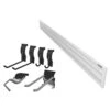 Husky Garage Slat Wall Starter Kit (8-Piece) -Husky Shop white husky slatwall panels 80235hwsk 64 1000